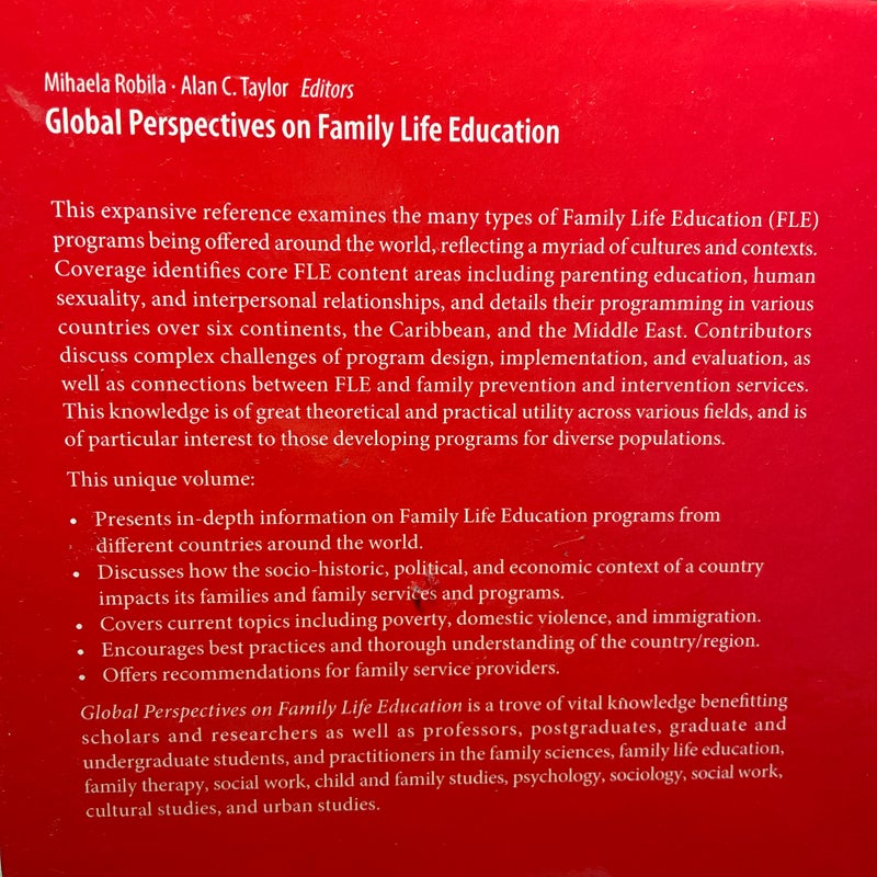 Global Perspectives on Family Life Education