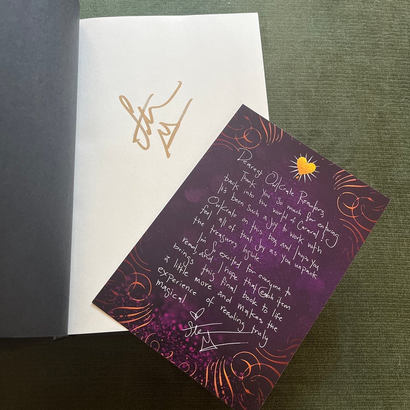 Finale (Caraval #3) - Signed OwlCrate Edition