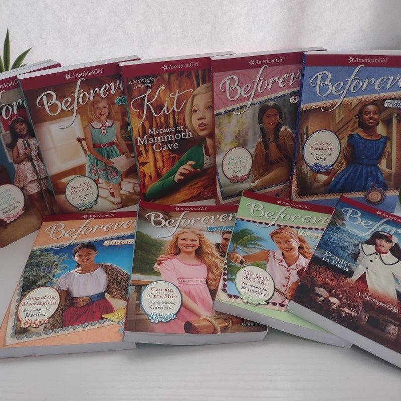 American Girl Mixed Book Lot of 9 books 