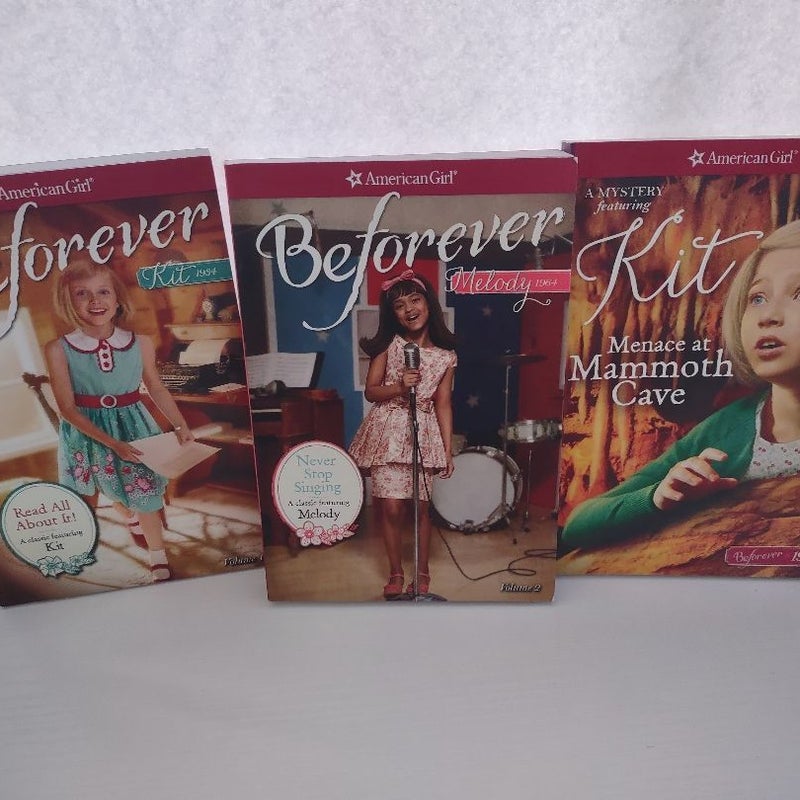 American Girl Mixed Book Lot of 9 books 