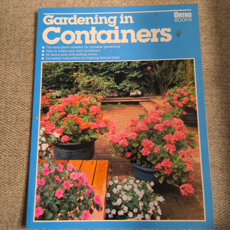 Gardening in Containers