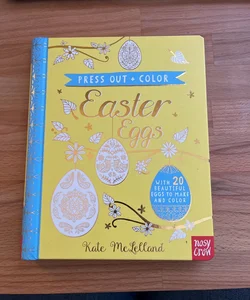 Press Out and Color: Easter Eggs