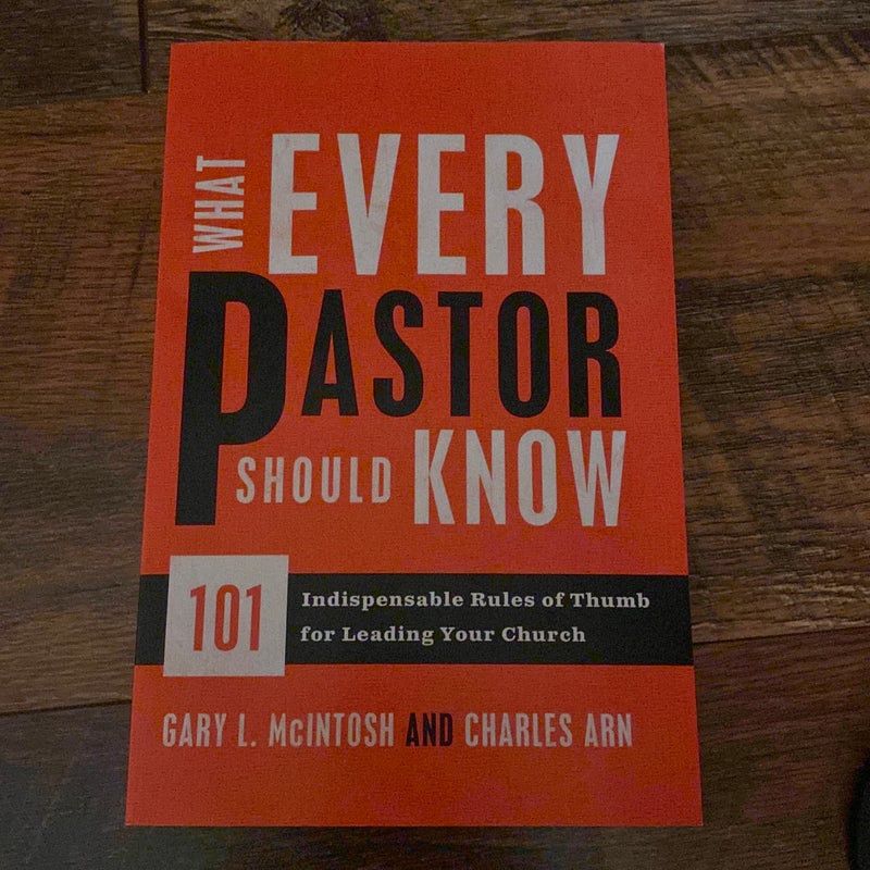 What Every Pastor Should Know