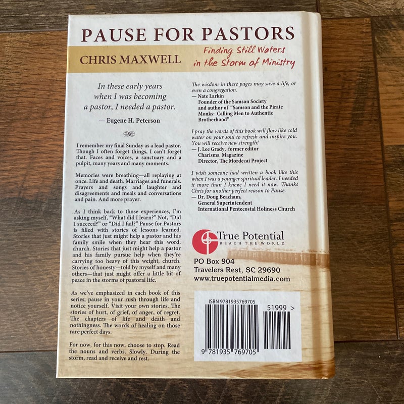 Pause For Pastors 
