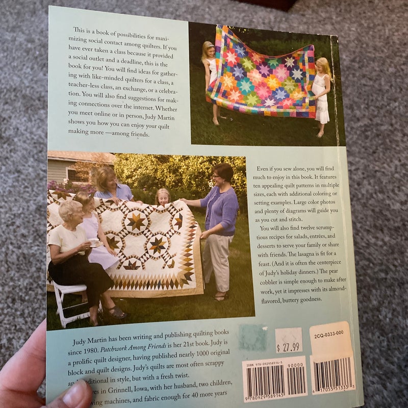 Patchwork Among Friends – Judy Martin Quilts & Books