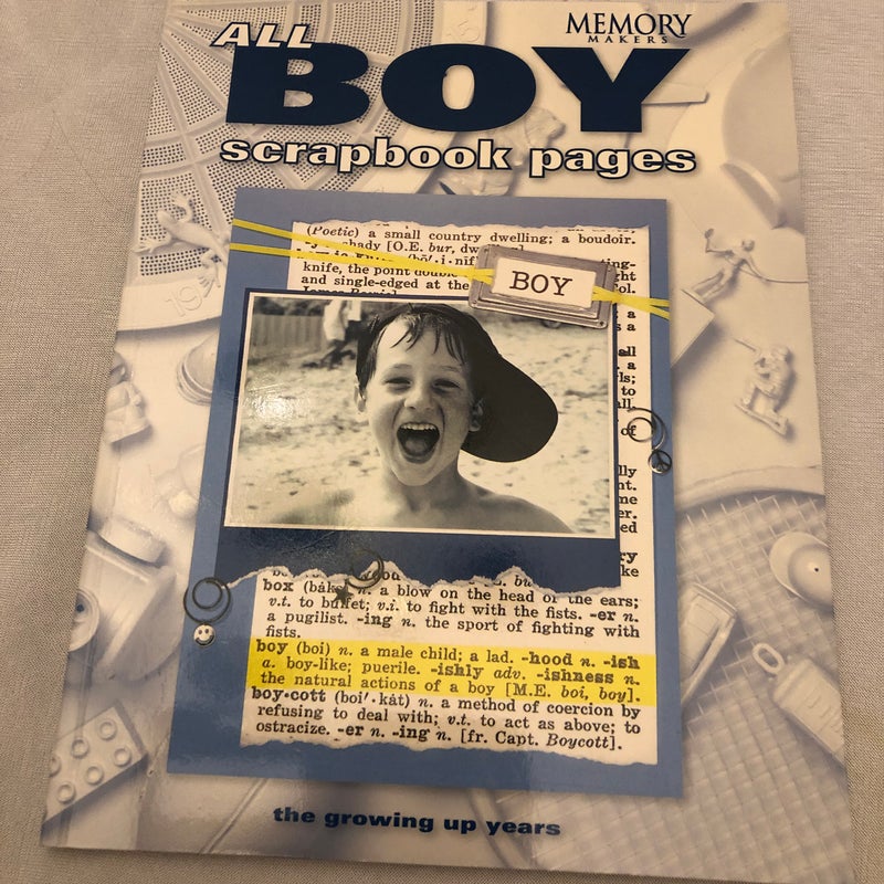 All Boy Scrapbook Pages