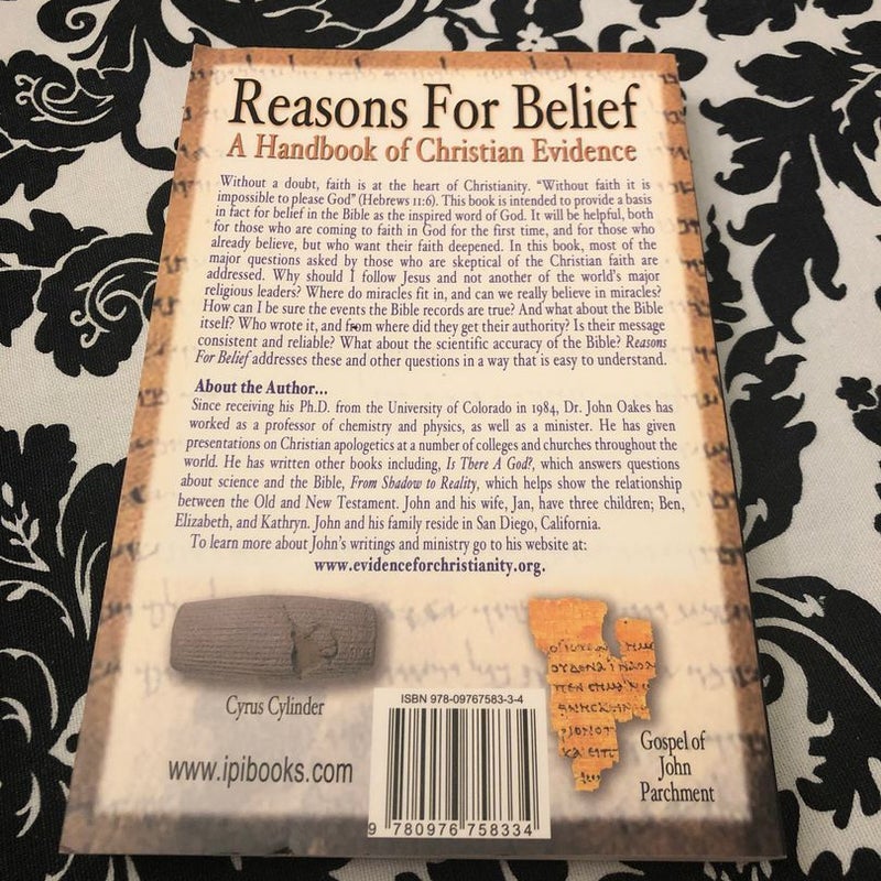 Reasons for Belief