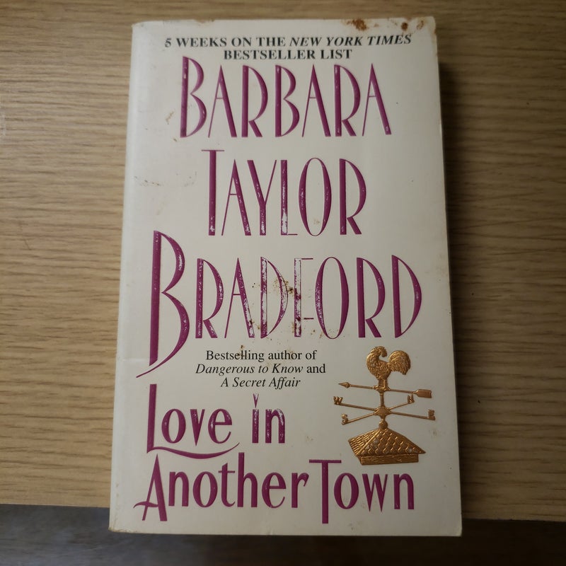 Love In Another Town Barbara Taylor 