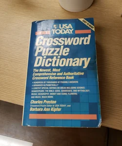 USA Today Crossword Puzzle Dictionary