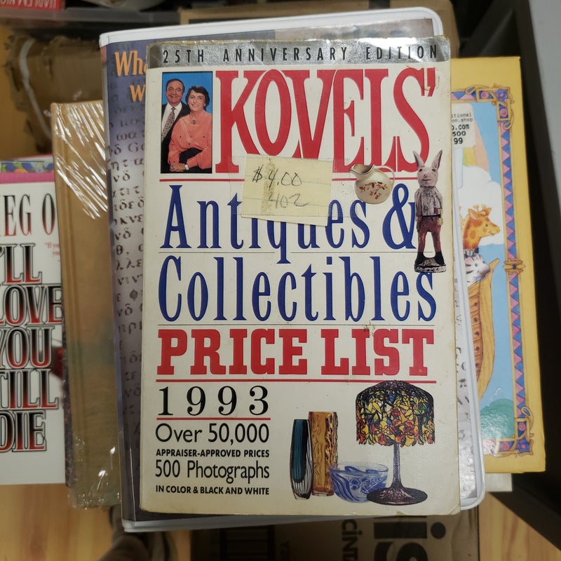 Kovels' Antiques and Collectibles Price List 1993