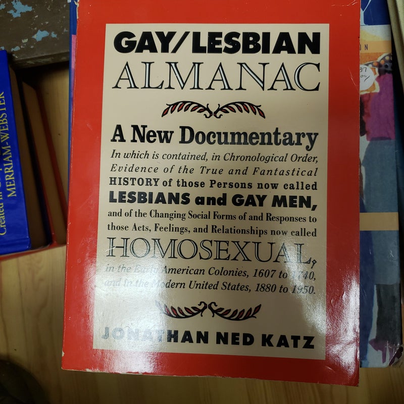 Gay and Lesbian Almanac