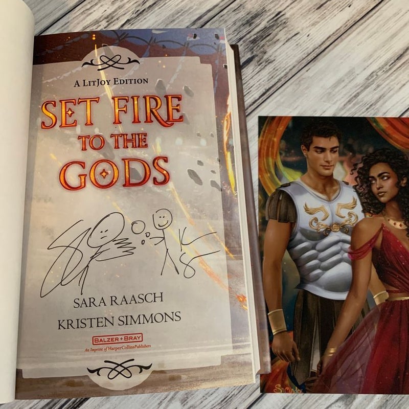 Set Fire to the Gods (LitJoy Exclusive)
