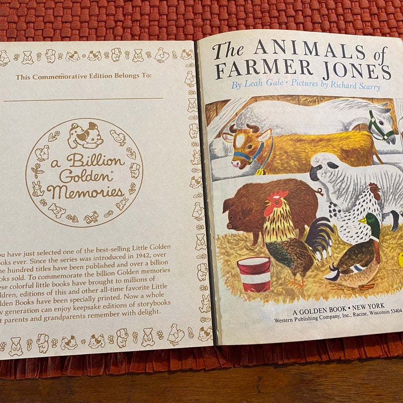 The Animals of Farmer Jones