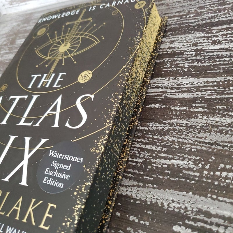 The Atlas Six (Signed Waterstones Edition) by Olivie Blake, Hardcover