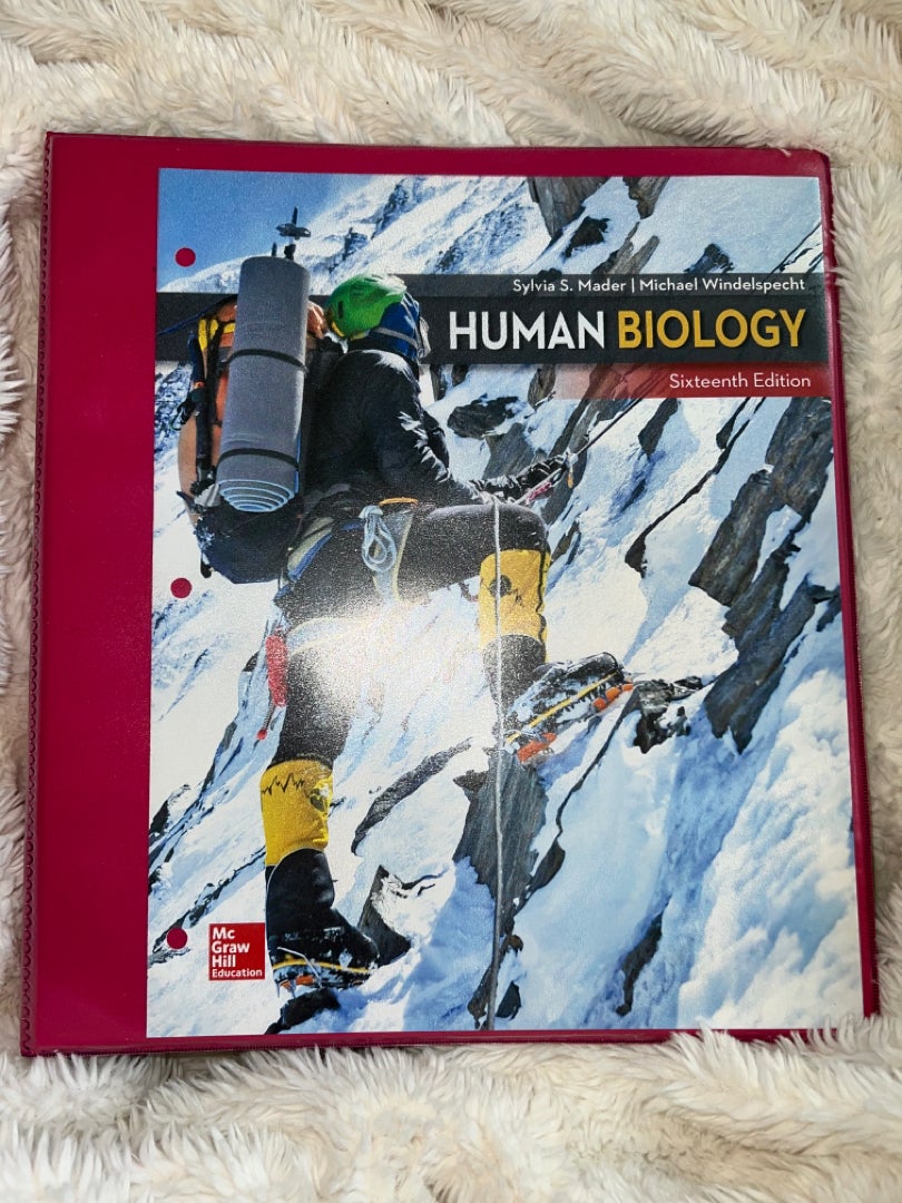 Human Biology by Sylvia S. Mader; Michael Windelspecht