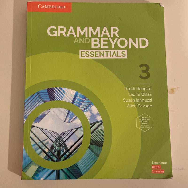 Grammar and Beyond Essentials Level 3 Student's Book with Online Workbook