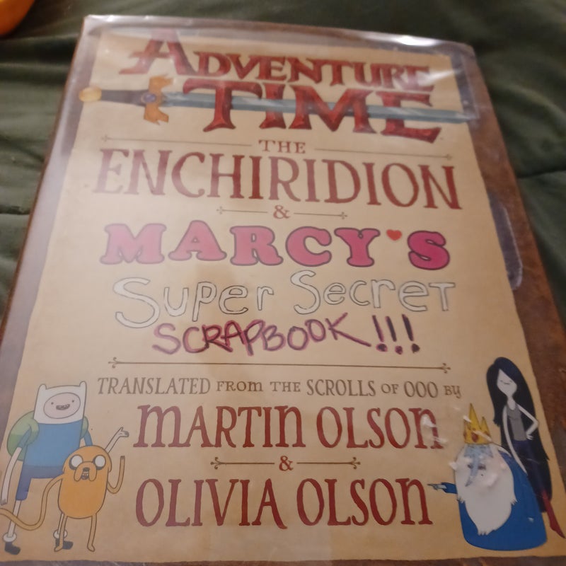 The Enchiridion and Marcy's Super Secret Scrapbook!!!