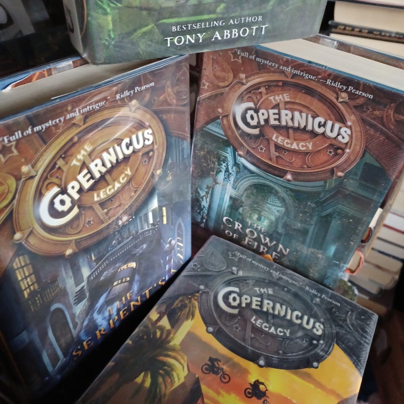 Books 1-4 of The Copernicus Legacy: the Forbidden Stone