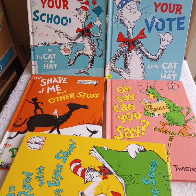 10 Dr. Seuss book bundle