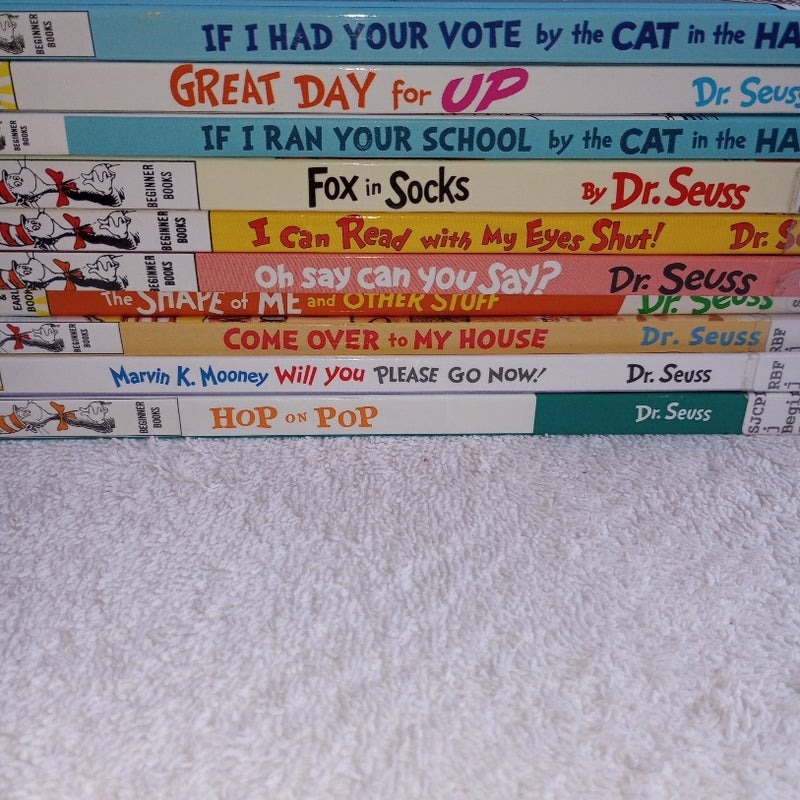 10 Dr. Seuss book bundle