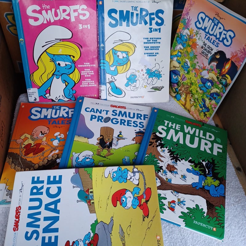 Smurfs graphic novel bundle