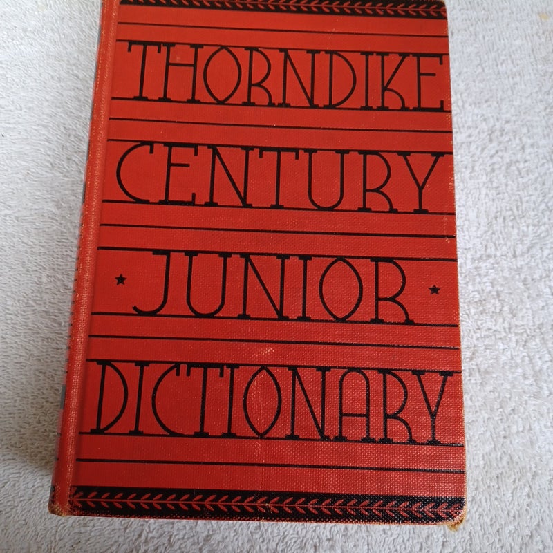 Thorndike Century Junior Dictionary 