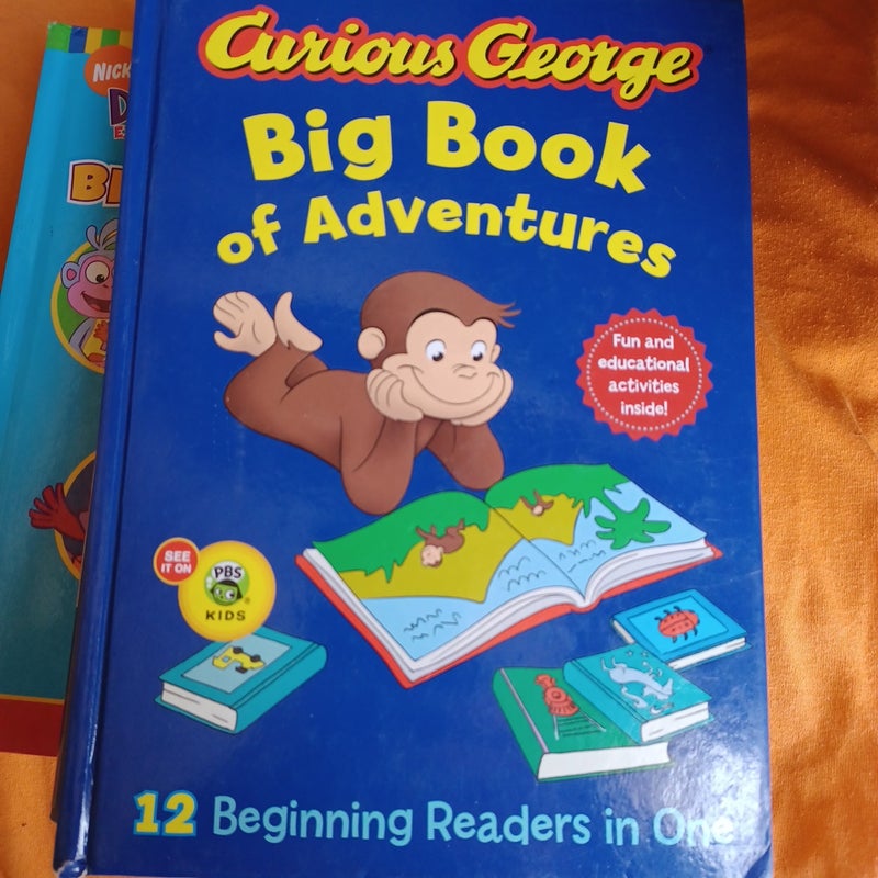 Curious George Big Book of Adventures (cgtv) by H. A. Rey