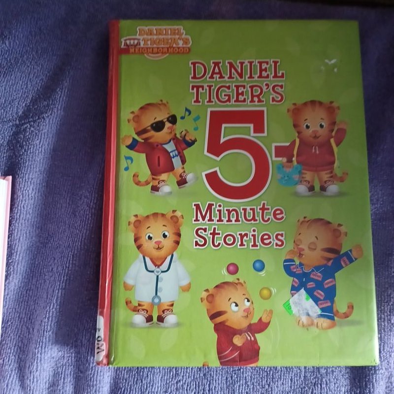 Daniel Tiger's 5Minute Stories by Jason Fruchter