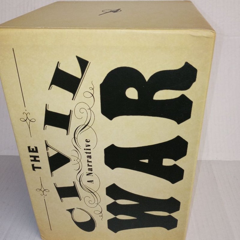 The Civil War: a Narrative - 3 Volume Box Set