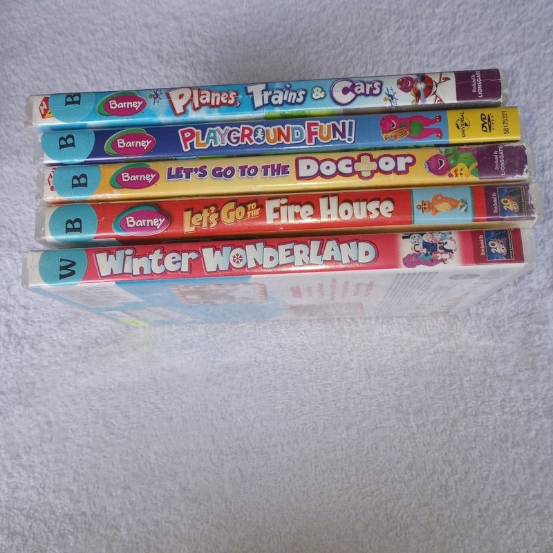 Barney DVDs