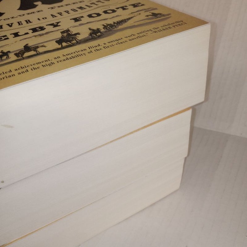 The Civil War: a Narrative - 3 Volume Box Set