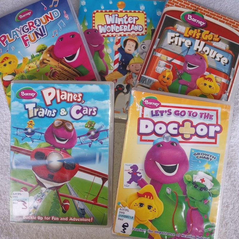 Barney DVDs