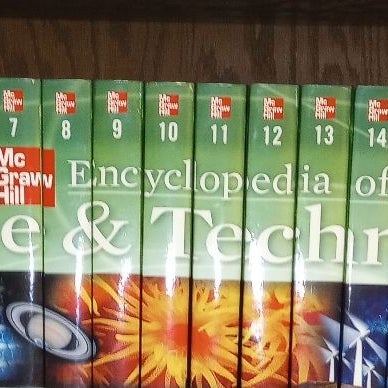 McGraw-Hill Encyclopedia of Science and Technology Volumes 1-20 11th Edition