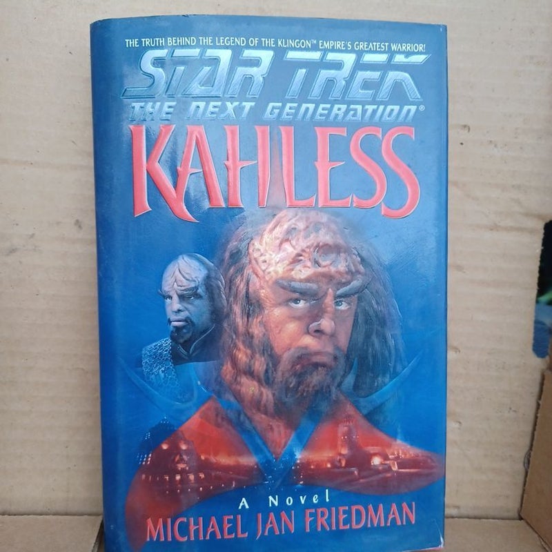 Kahless. 1st edition 