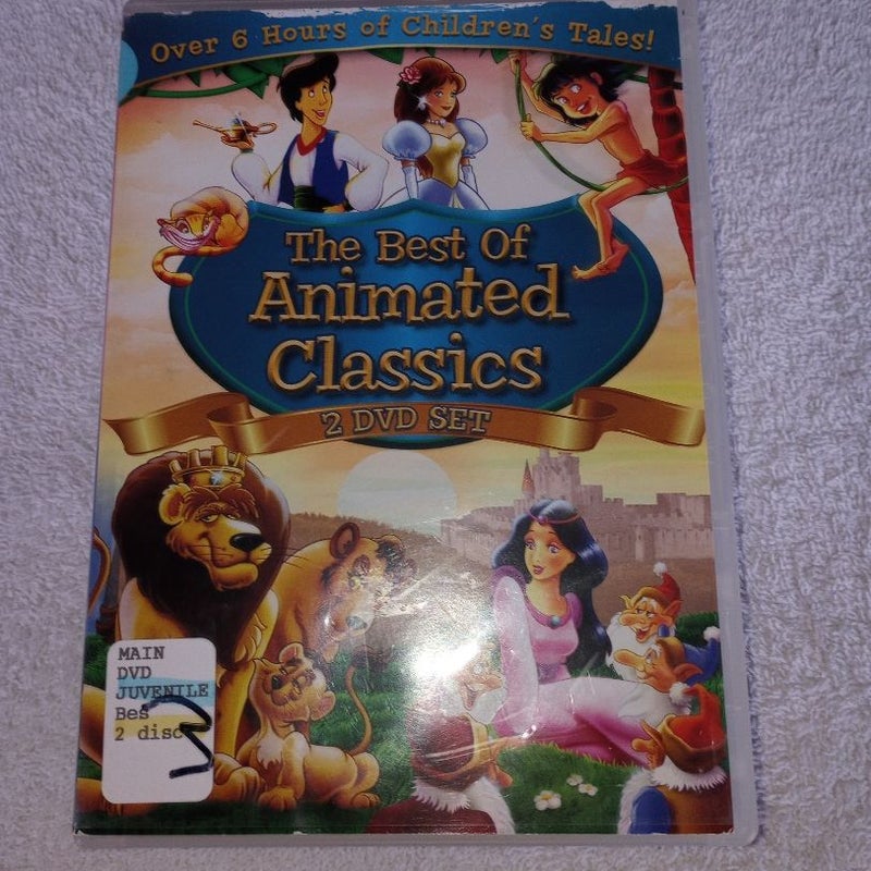 Los Mejores Clásicos Animados (The Best of Animated Classics) Spanish Audio  DVD