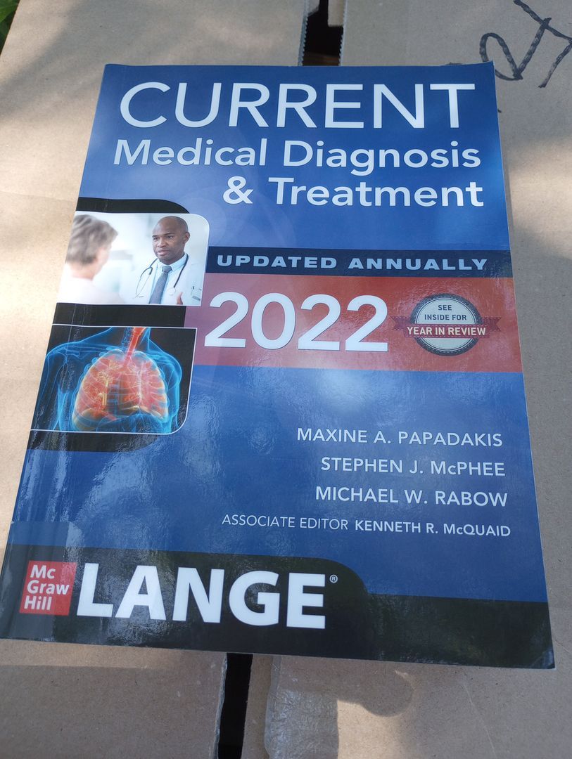 CURRENT Medical Diagnosis and Treatment 2022