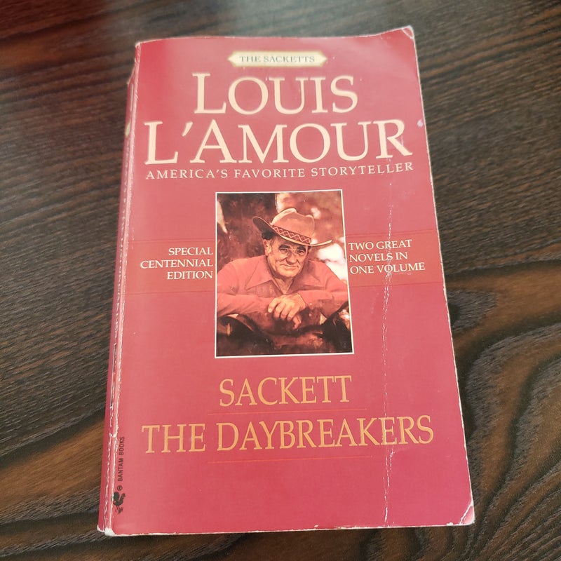 The Daybreakers/Sackett by Louis L'Amour, Paperback