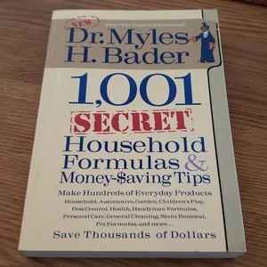 1,001 Secret Money Saving Formulas