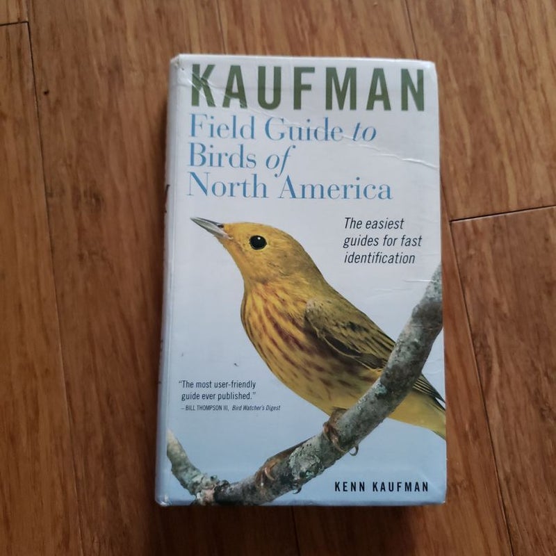 Kaufman Field Guide to Birds of North America