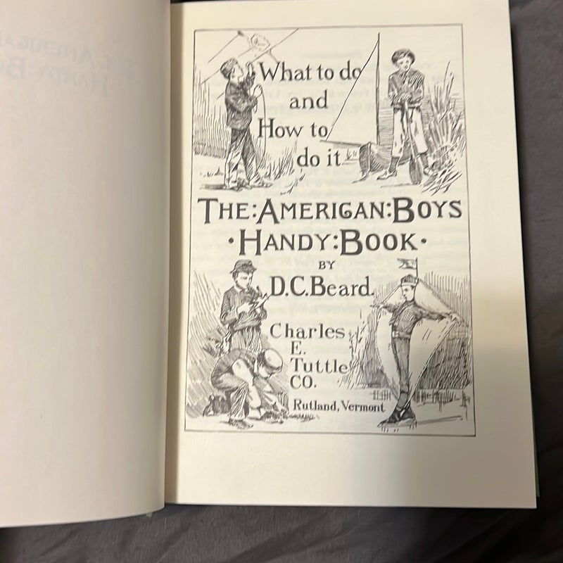 The American boys handy book