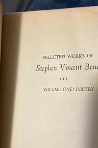 Selected works of Steven Vincent Bennett