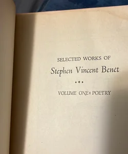 Selected works of Steven Vincent Bennett