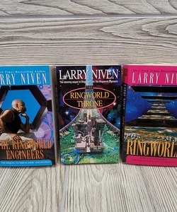 Lot of 3 Larry Niven Ringworld