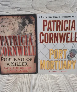 Lot of 2 HC Patricia Cornwell Port Mortuary