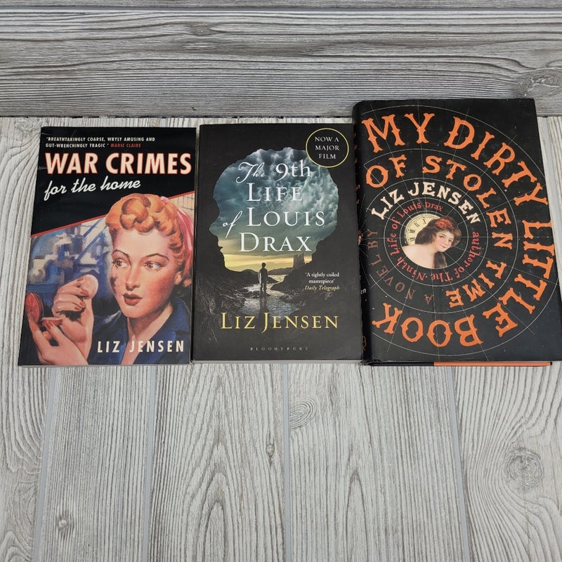 Lot of 3 Liz Jensen War Crimes The 9th Life