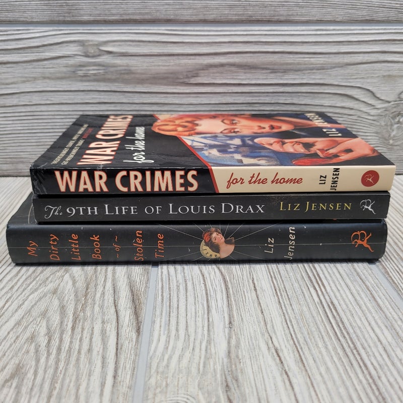 Lot of 3 Liz Jensen War Crimes The 9th Life