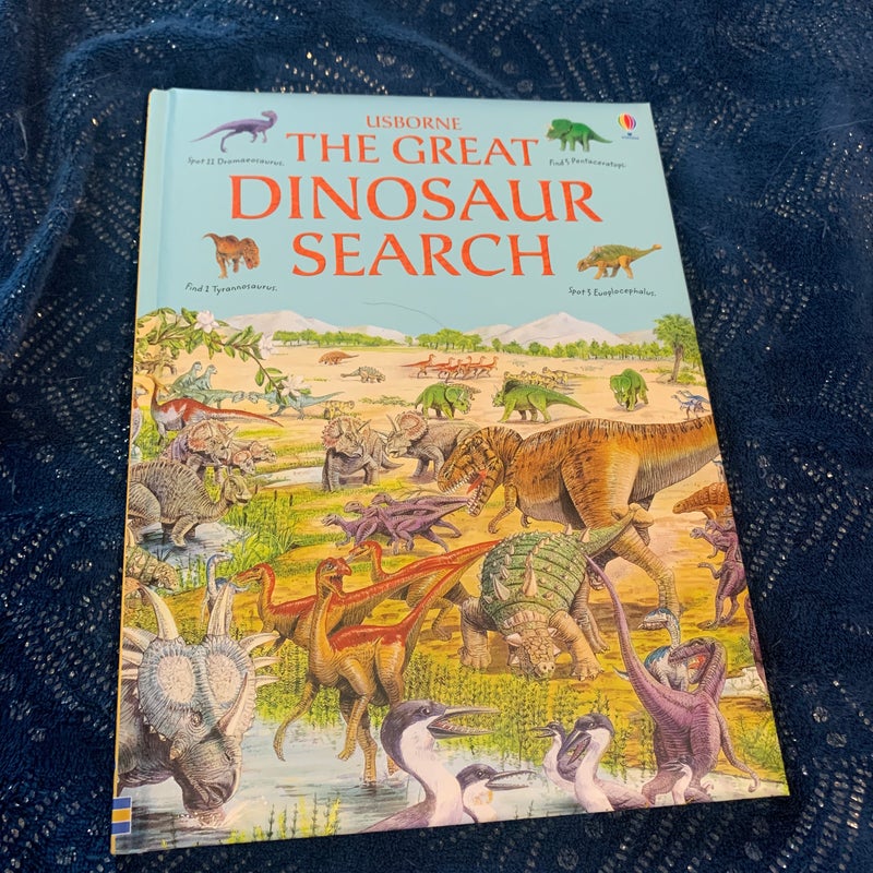Usborne: The Great Dinosaur Search