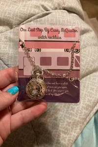 Bookish Box One Last Stop Watch Necklace