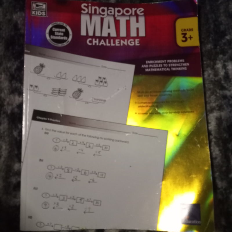 Singapore Math Challenge, Grades 3 - 5