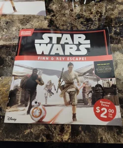 Star Wars the Force Awakens: Finn and Rey Escape! (Includes Stickers!)